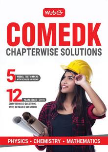 MTG COMEDK Chapterwise Previous Years Questions (PYQ) Papers With Detailed Solutions Physics, Chemistry & Mathematics Books For 2023 Exam