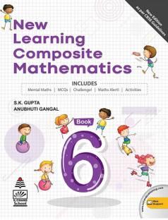 New Learning Composite Mathematics-6 with 2 Disc