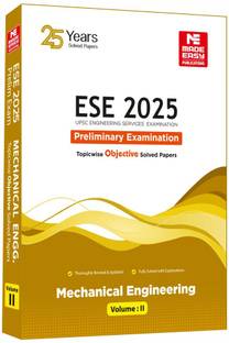ESE 2025: Preliminary Exam: Mechanical Engineering Objective Solved Paper Vol-2