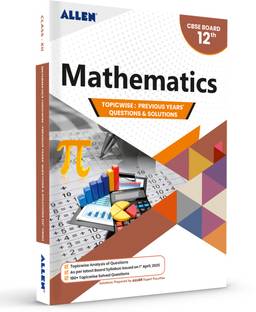 CBSE Maths Topicwise Solved papers from Previous Years for Class 12th by ALLEN