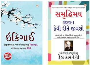 Best Inspirational Books in Gujarati - Ikigai + How to Enjoy Your Life and Your Job