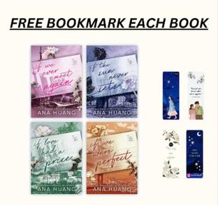 If We Ever Meet Again + If The Sun Never Sets + If Love Had A Price + If We Were Perfect (if love series) (English, Paperback, ana huang) + Free bookmark each book