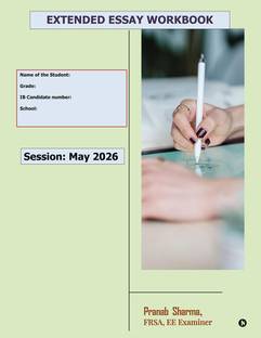 Extended Essay Workbook