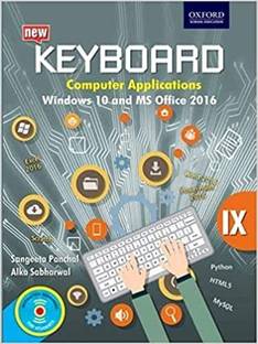 Keyboard Computer Applications for Class 9 by Oxford (Windows 10 & MS Office 2016)