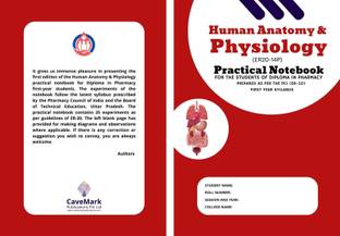 Human Anatomy & Physiology Lab Manual / Practical Notebook