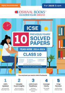 Icse 10 Previous Year Solved Papers Yearwise 2014-2023, Class-10, Physics, Chemistry, Maths, Biology, History and Civics, Geography, Hindi, English 1, English 2