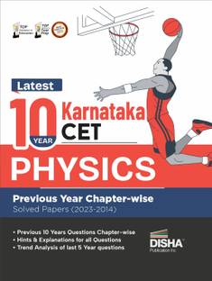 Latest 10 Year Karnataka CET Chemistry Previous Year Chapter-wise Solved Papers (2023 - 2014) | KCET PYQs Question Bank | For 2024 Engineering (B.Tech/ BE), B.Pharma & B.Sc. Exams