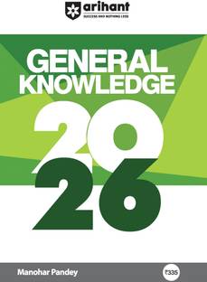 Arihant General Knowledge 2026 with Current Affairs Update for All Competitive Exams