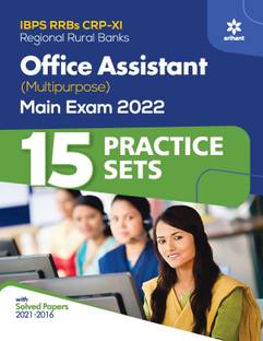 15 Practice Sets for Ibps Rrb Crp-Xi Office Assistant Multipurpose Main Exam 2022