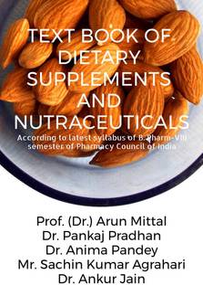 TEXT BOOK OF DIETARY SUPPLEMENTS AND NUTRACEUTICALS