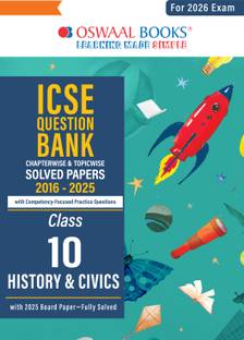 ICSE Question Bank Chapter&Topicwise Papers Class 10 History & Civics For 2026 Exam