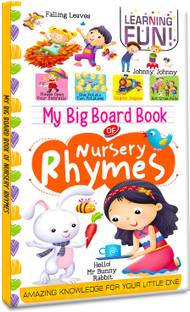 My Big Board Book of Nursery Rhymes: Vibrant Illustrations for Early Learning and Knowledge Enhancement  - My Big Board Book of Nursery Rhymes : Simple and Vibrant Illustrations to Increase the Knowledge of Your Little One [Board book]