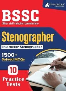 BSSC Stenographer/Instructor (English Edition) Exam Book 2023 - Bihar Staff Selection Commission 10 Full Practice Tests with Free Access To Online Tests  - Bihar Staff Selection Commission | 10 Full Practice Tests with Free Access To Online Tests