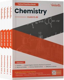 Vedantu JEE Tatva Class 12 Chemistry Set of 4 | JEE 2026 Prep Books & QR Videos