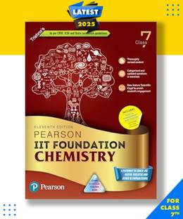 Pearson IIT Foundation24 Chemistry Class 7, As Per CBSE, ICSE . For JEE|NEET|NSTE|Olympiad|Free access to vidoes -6 e Paperback, trishna|New Latest Edition For 2025-2026