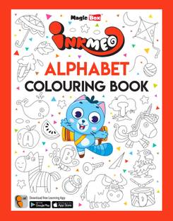 Inkmeo - Alphabet Colouring Book