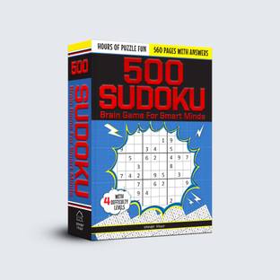 500 Sudoku Brain Game for Smart Minds