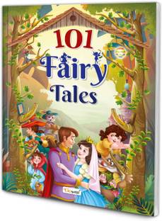 101 Fairy Tales book for kids (Ages 3-12) (Paperback) : Educational story book, Fairy Tale Collection, Story book for kids, Fairy tale book.