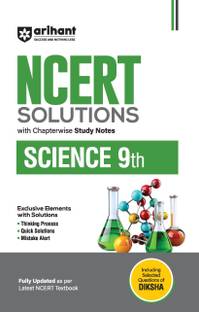 Arihant NCERT Solutions for Class 9th Science with Chapterwise Study Notes including Selected Questions of DIKSHA App Fully updated as per latest NCERT Textbook
