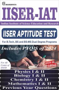 IISER IAT Aptitude Test 2025 (Set of 5 Books) For BTech. BS. And BS. - MS.