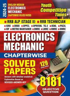 Electronics Mechanic (English Medium) 8181+ Objective Question Chapterwise Solved Papers 2024-25
