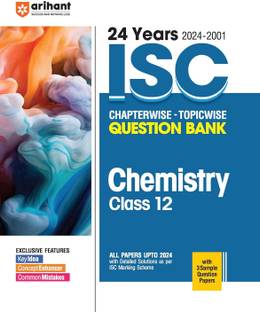 Isc Chapter Wise Chemistry Class 12