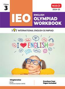 MTG International English Olympiad (IEO) Workbook for Class 3 - MCQs, Previous Years Solved Paper and Achievers Section - SOF Olympiad Preparation Books For 2024-2025 Exam