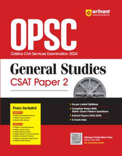(OldEditon)Arihant
OPSCGeneralStudiesPrelimsPaper2