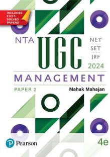 NTA UGC/NET/SET/JRF Management Paper 2 - 2024, 4 e| 2023 Solved Papers (March, June & December) PYQs:2014-2019