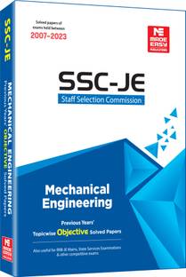 SSC : JE Mechanical Engineering 2024- Previous Year Objective Solved Papers- 1