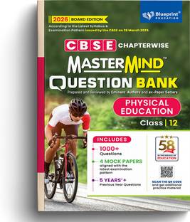 Mastermind CBSE Question Bank Class 12 Physical Education Exam 2026 With 4 Mock Papers