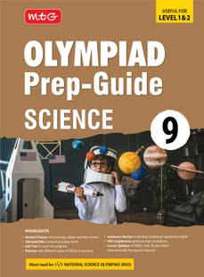MTG Olympiad Prep-Guide Class 9 Science (NSO) - Detailed Theory, Self Test with NSO Chapterwise Previous Year Question Paper For SOF 2024-25 Exam