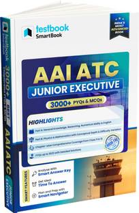 AAI ATC Junior Executive SmartBook with 3000+ PYQs & MCQs | Covers Part A & B Syllabus with Class 11–12 Conceptual Coverage | Ideal for AAI ATC 2024-25 Exam