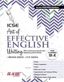 Icse Art Of Effective English Writing For Classes 9-10 (As Per 2025/2026 Syllabus)