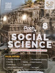Souvenir Pathfinder Social Studies Revised Edition for Class 8 (Based On The Guidelines Of 'NEP' 2020) With Free Web Support  - Based on the rationalised content