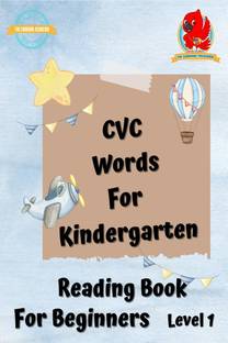 CVC Words For Kindergarten Reading Book For Beginners