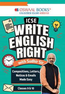 Icse Write English Right with Sudhir Sir