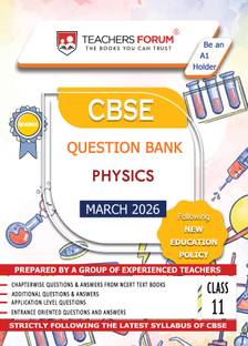 Cbse Class 11 Question Bank Physics 2025 - 26