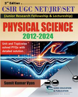 CSIR NET/JRF PHYSICAL SCIENCE TOPIC WISE PREVIOUS YEAR PAPERS WITH DETAILED SOLUTIONS | UP TO DATE | 2004-2024  - Objective Physics with 1 Disc