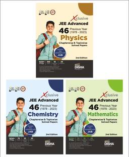 Xclusive Jee Advanced 46 Previous Year (1978 - 2023) Physics, Chemistry & Mathematics Chapterwise & Topicwise Solved Papers