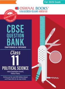 Cbse Question Bank Class 11 Political Science for 2026 Exam