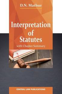Interpretation of Statutes