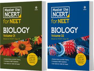 Master the NCERT for NEET Biology Vol 1 and 2 (Set of 2 Books)