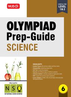 MTG Olympiad Prep-Guide Class 6 Science (NSO) - Detailed Theory, NSO Chapterwise Previous Years Questions with Self Test For SOF 2025-26 Exam