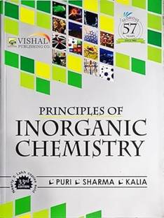 Principles of Inorganic Chemistry - Puri, Sharma, Kalia - 33rd/Ed - 2024 [ENGLISH MEDIUM]