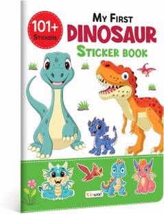 My First Dinosaur Sticker Book with 101+ Stickers