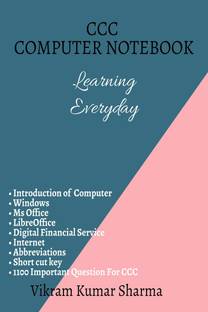 CCC Computer Notebook  - CCC course