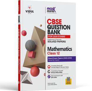 Maxx Marks CBSE Class 12 Mathematics Question Bank for 2026 Board Exam