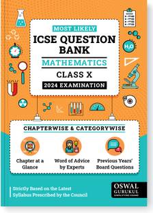 Most Likely Icse Question Bank - Mathematics for 2024 Examination Clas