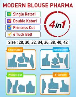 Best Top 4 Blouse Design / Pharma / Pattern / Paper Cutting